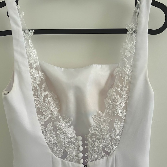 Minimalistic mermaid wedding dress 💖 - Picture 5 of 7